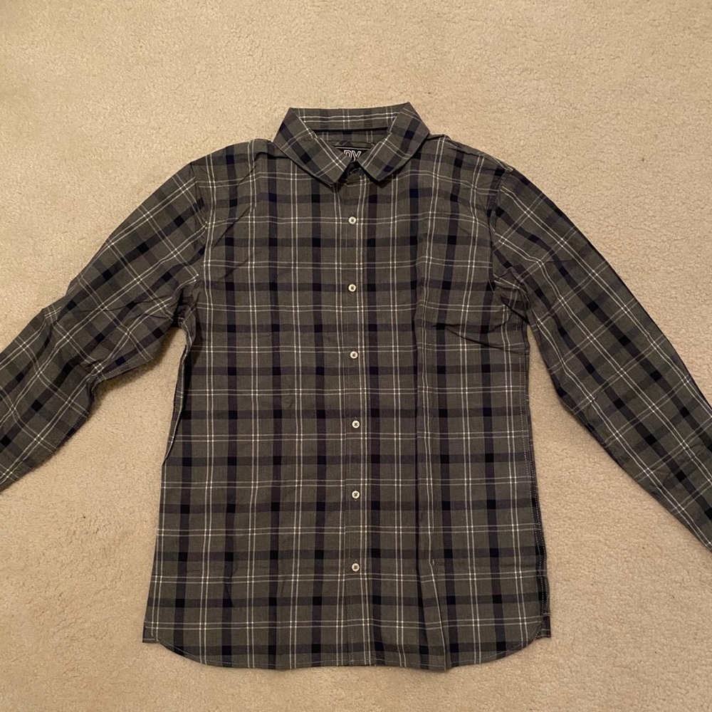 PX Men's grey/white/blue long sleeve